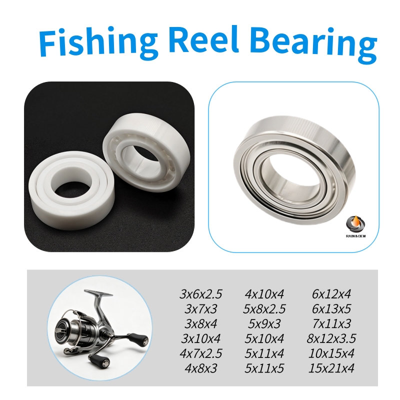 Spinning Reel - 1/5/10 Stück ABEC-7/9 Luya Angelrollen Baitcasting-Rollen