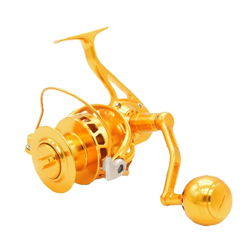 Surf Reel - CAMEKOON Spinning Angelrolle Gold Aluminium Rahmen