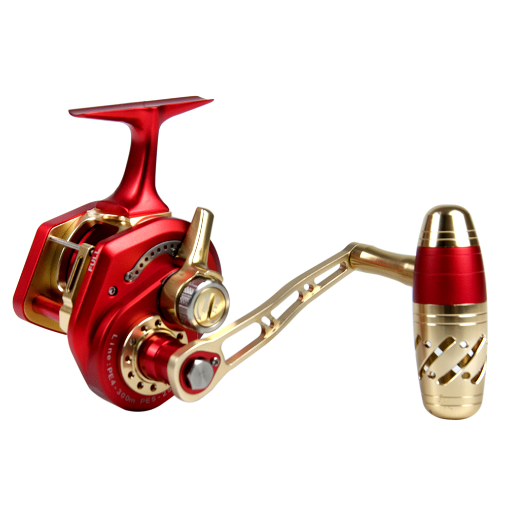 Baitcasting Reel - Rote 70lbs Offshore 11BB Metall-Jiggingrolle 2000