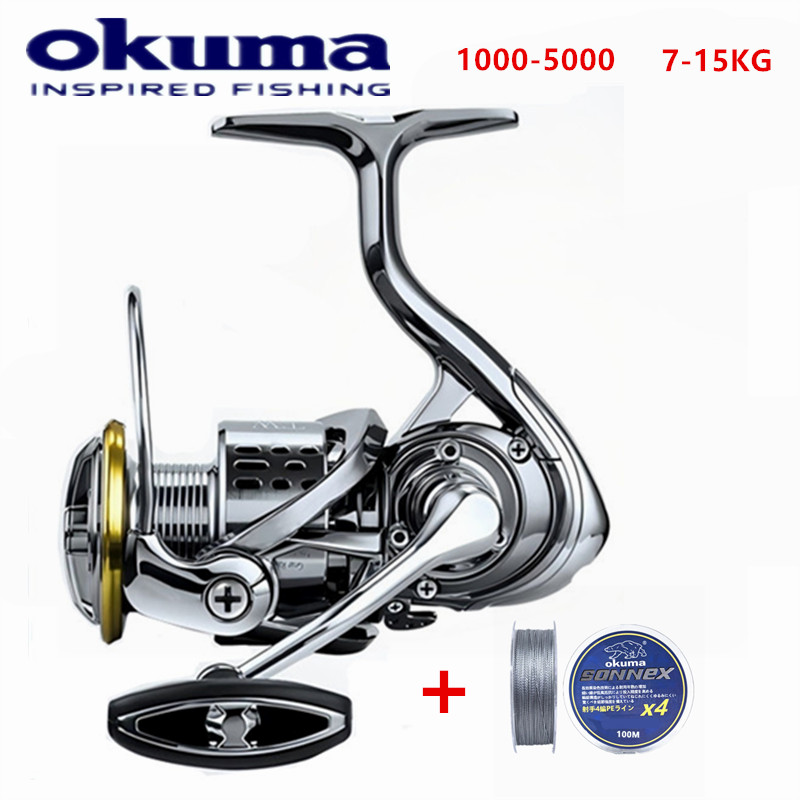 Surf Reel - Okuma Vollmetall Rostfreie Angelrolle mit Glattem