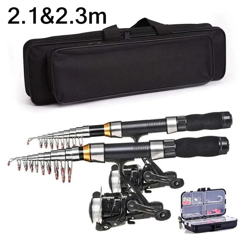 Reel Bag - BRAVMAK 2,1/ 2,3 mTeleskop Angelrute Reel