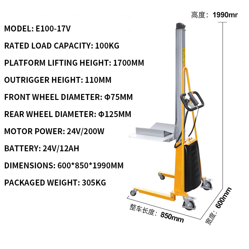 Elektrischer Leichtlast-Palett – Electric Reel Bewertung und Preis