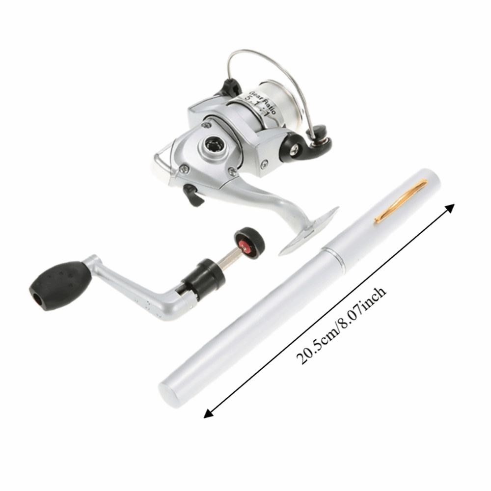 Tragbare Teleskop-Taschenangel – Fly Reel Bewertung und Preis