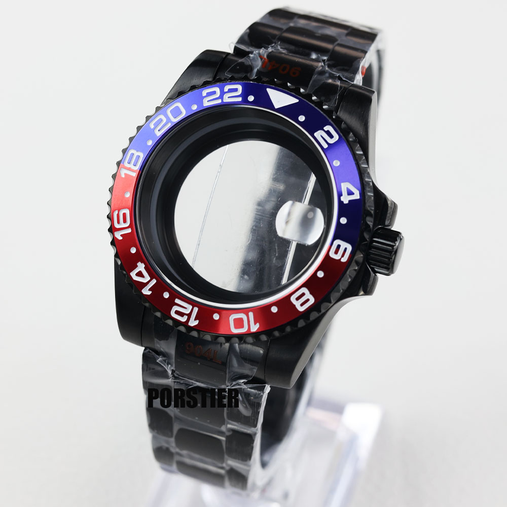 40 mm schwarzes PVD-Uhrengehäu – Reel Case Bewertung und Preis