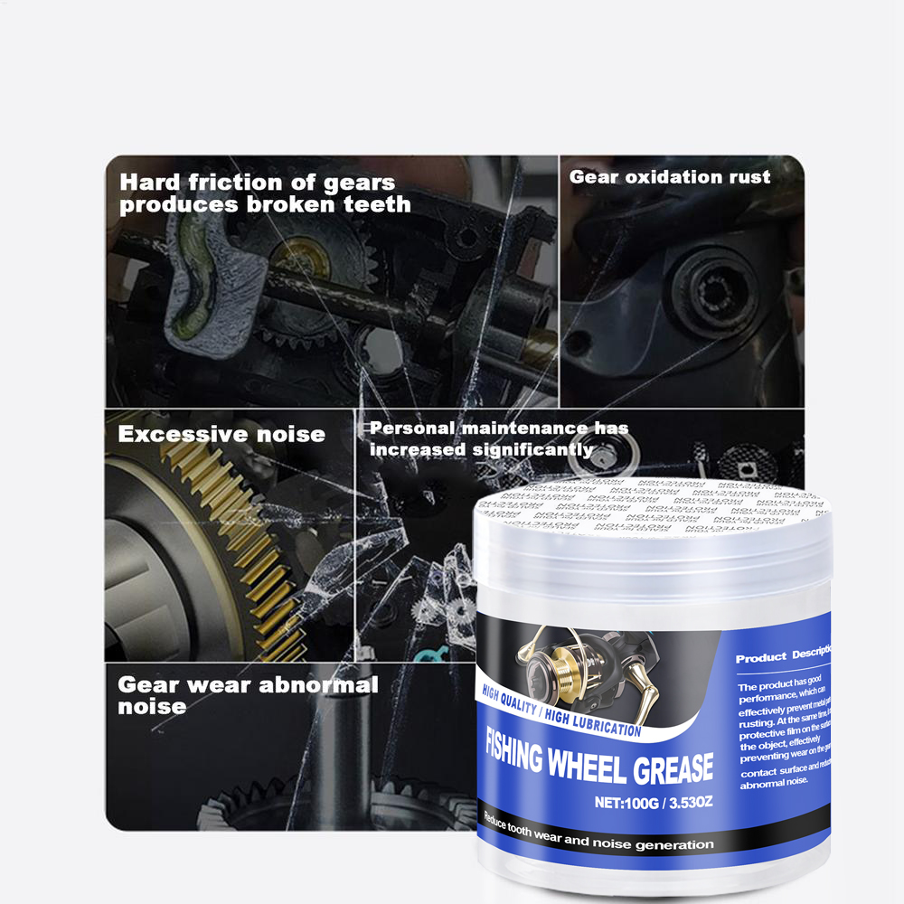 50g /100g Angelrollen-Fett Ang – Reel Lubricant Bewertung und Preis