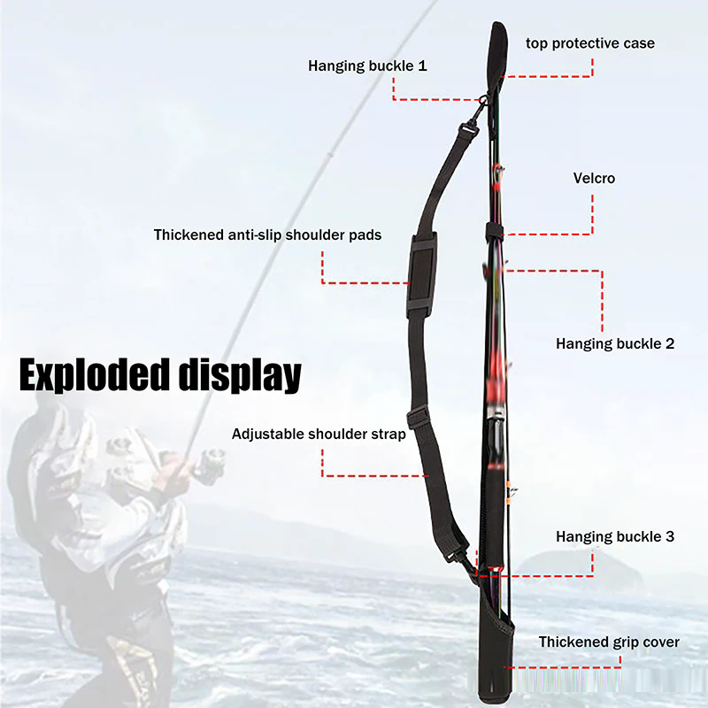 Verstellbare Angelruten-Aufbew – Reel Bag Bewertung und Preis