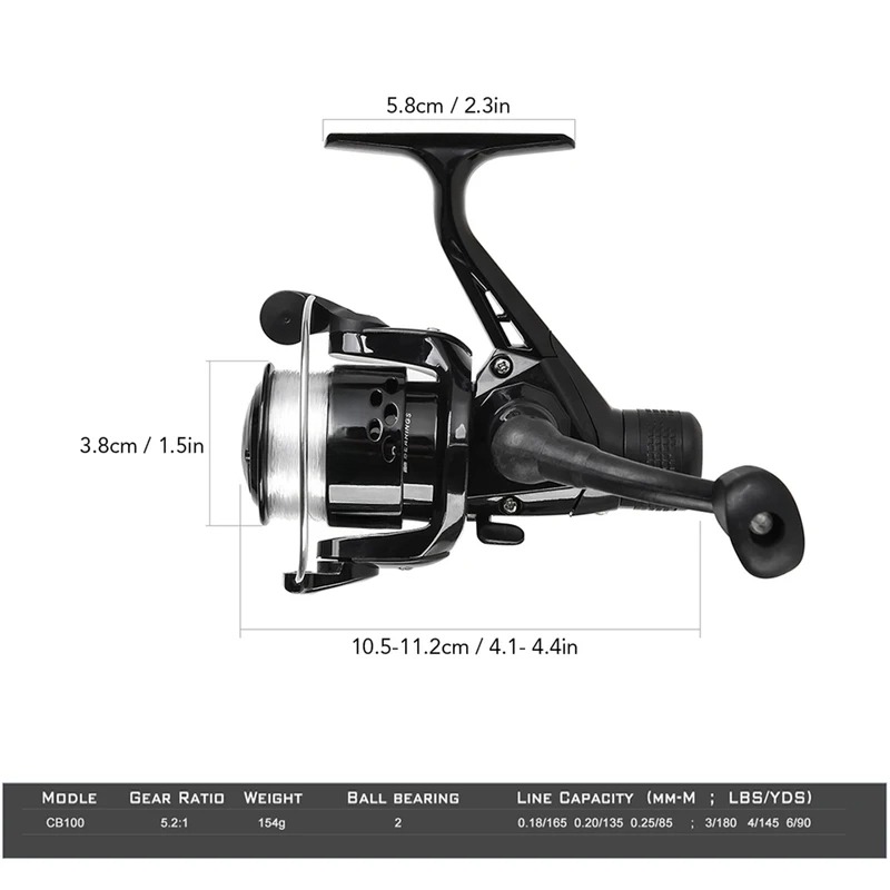 BRAVMAK 2,1/ 2,3 mTeleskop Ang – Reel Bag Bewertung und Preis